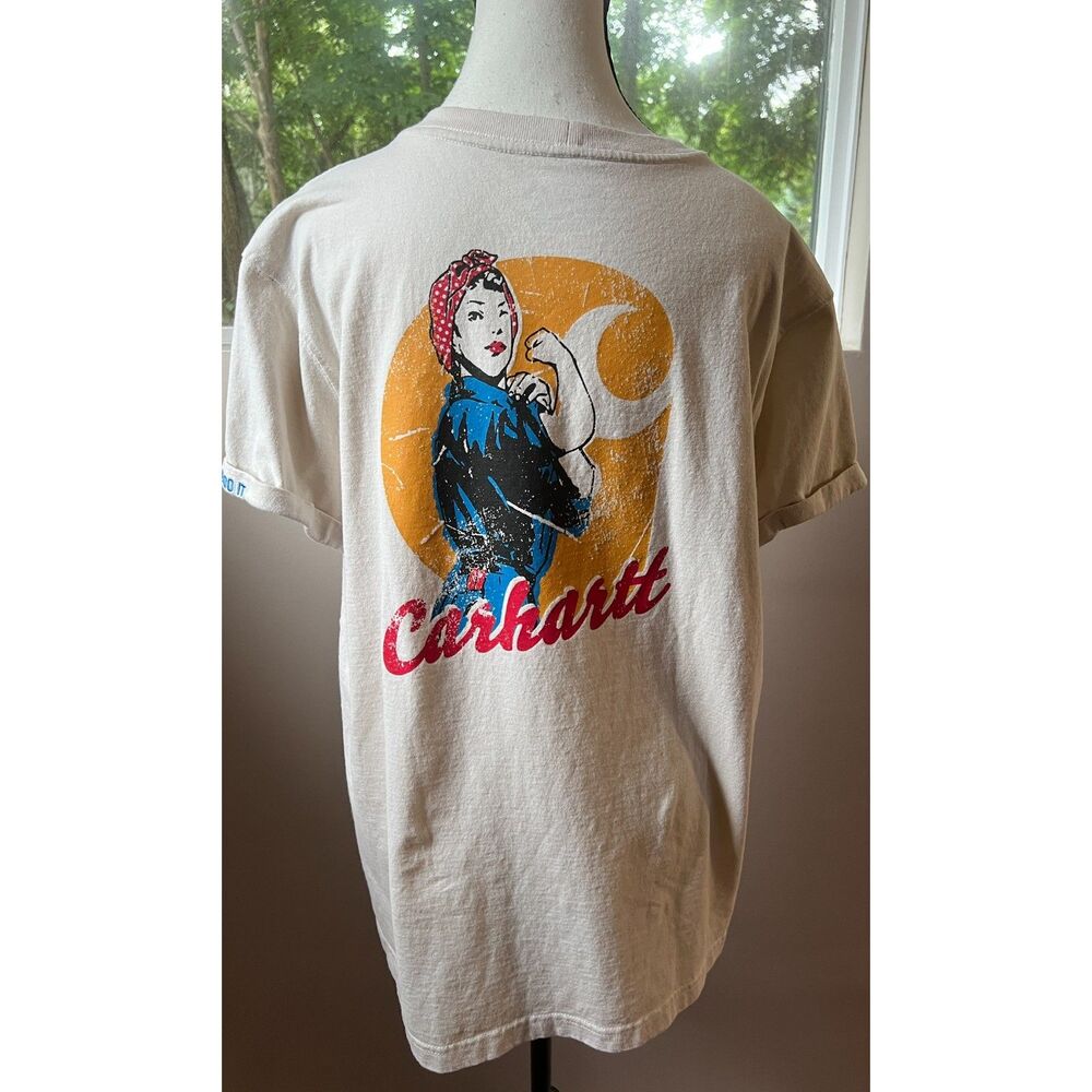 Carhartt "We Can Do It" loose fit t-shirt. Size L.